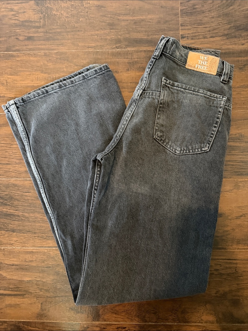 We The Free Women's High-Rise Washed Charcoal Black Jeans